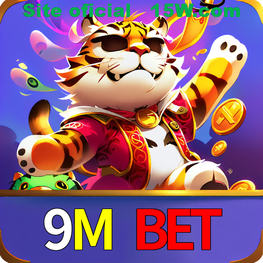Imagem promocional da 9M Bet mostrando a plataforma e suas vantagens